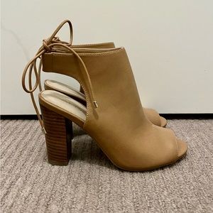 Aldo sandals with block heels